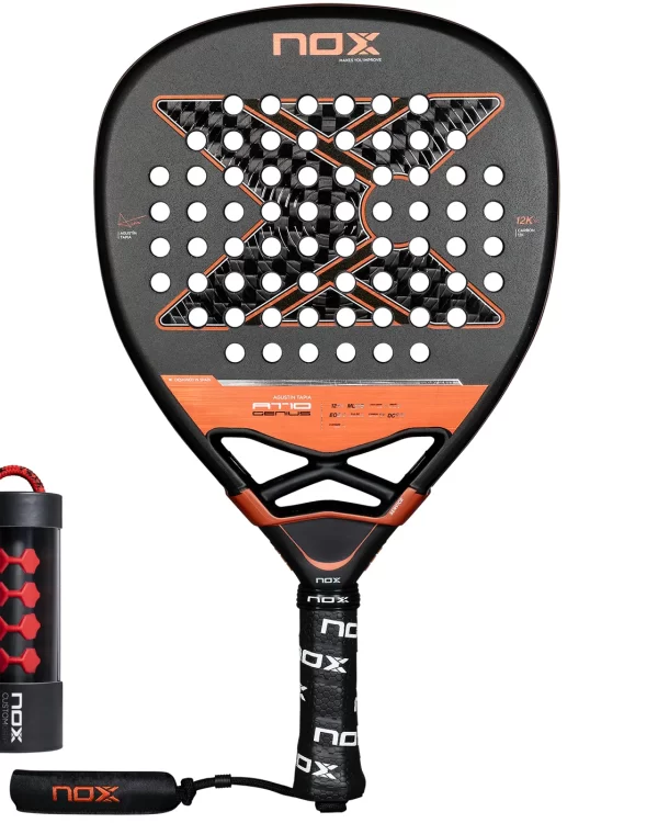 NOX AT10 Attack 12K Alum Agustin Tapia 2025 Padel Racket