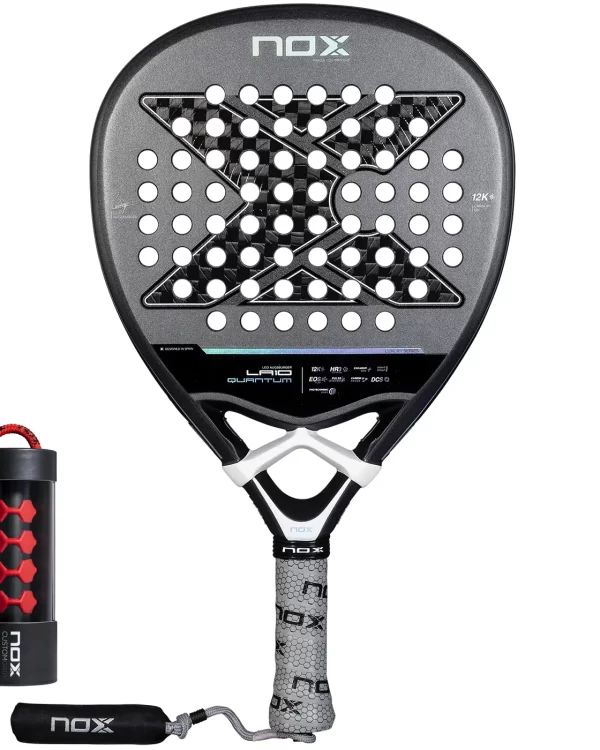 NOX LA10 Quantum 12K 2025 Padel Racket Leo Augsburguer