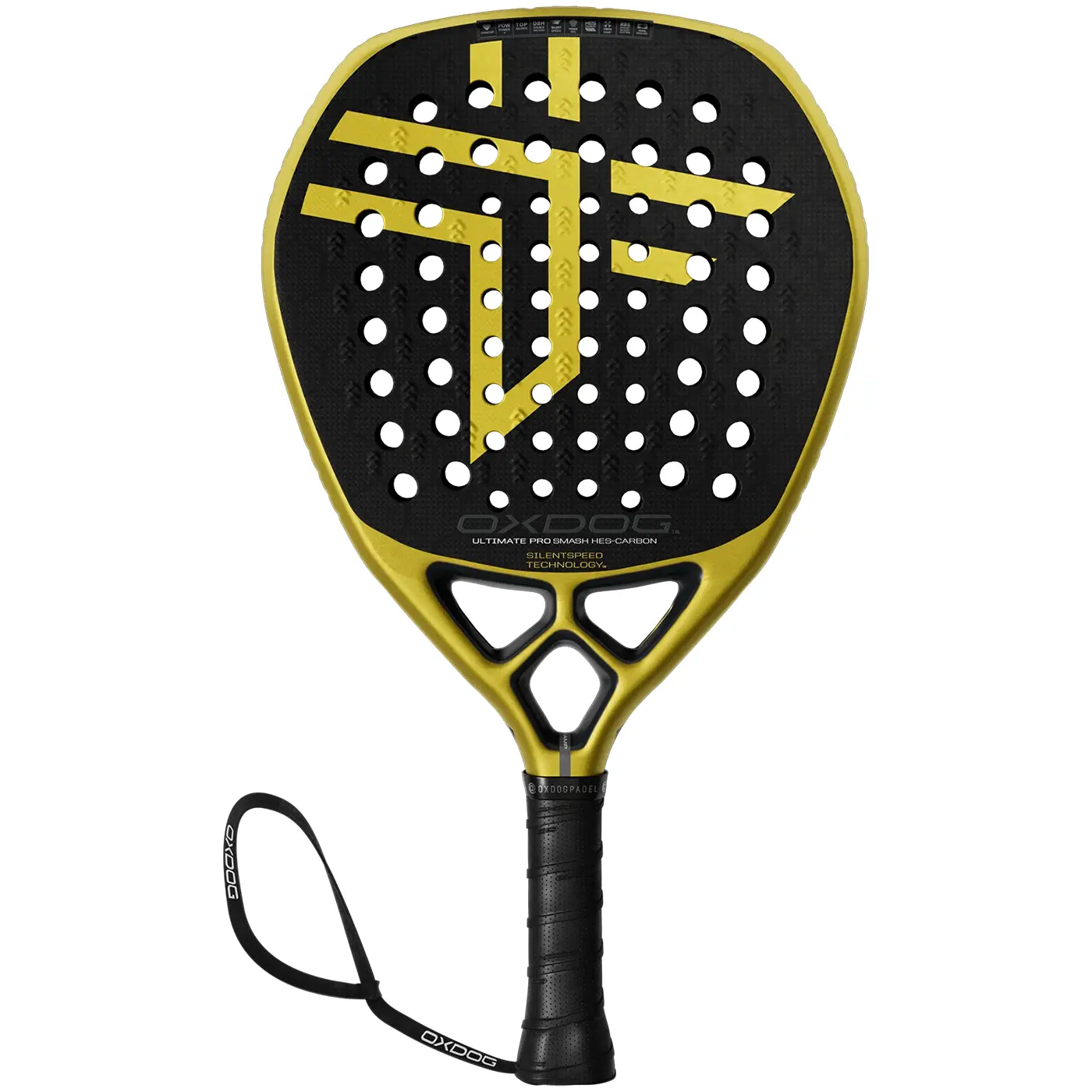 Smashed Padel Racket OXDOG Ultimate Pro Smash 2025 Padel Racket – Padel Tribe Pakistan