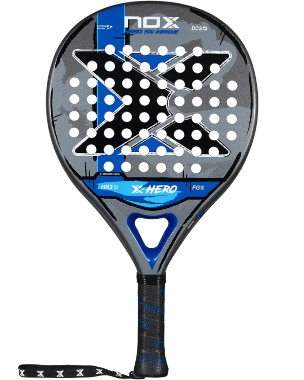 NOX X-Hero Blue 2026 Padel Racket – Padel Tribe Pakistan