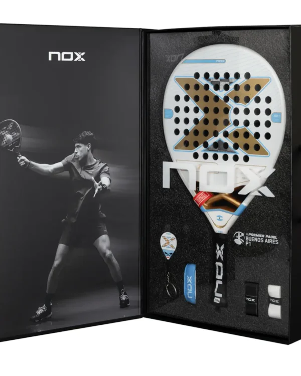 NOX AT10 Luxury Genius 18K Buenos Aires Limited Edition Padel Racket