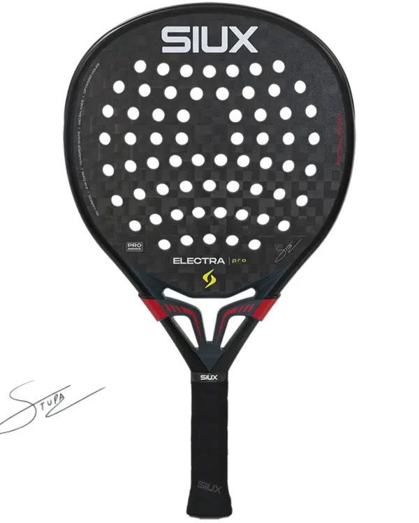 Siux Electra Pro 2026 Padel Racket Shadow Red
