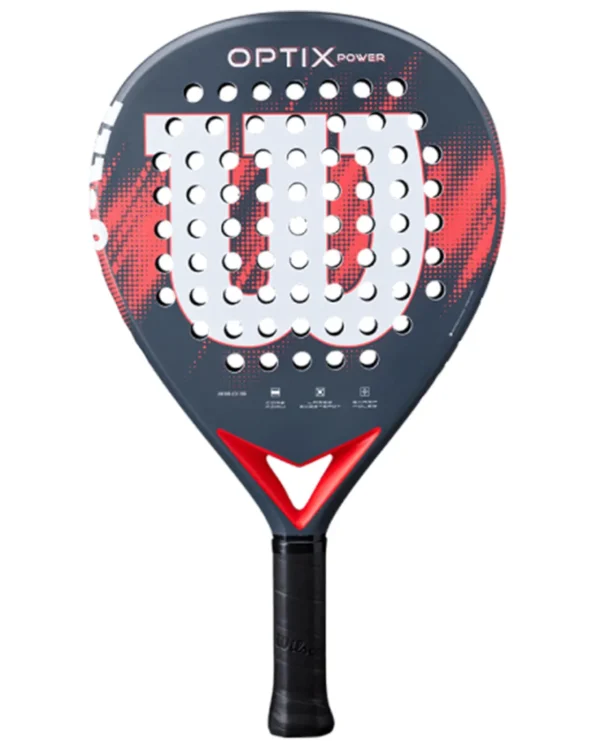 WILSON Optix V2 Power Padel Racket 2026 Red