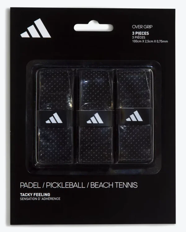ADIDAS PADEL OVERGRIP SET OF 3 BLACK