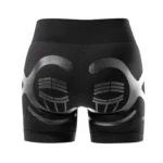 FLOKY Performer Biomechanical Women's Padel Shorts Black - Image 3