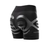 FLOKY Performer Biomechanical Women's Padel Shorts Black - Image 2