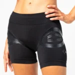 FLOKY Performer Biomechanical Women's Padel Shorts Black - Image 4