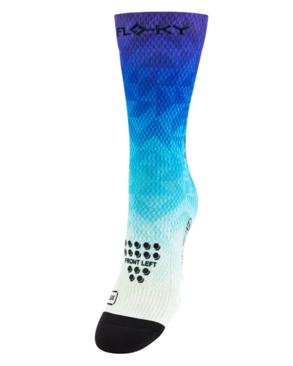 FLOKY Biomechanical Padel Socks S-Mash 3D Bali