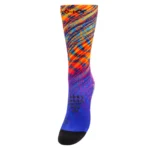 FLOKY Biomechanical Padel Socks S-Mash 3D Rio Orange