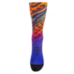 FLOKY Biomechanical Padel Socks S-Mash 3D Rio Orange - Image 3