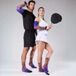 FLOKY Biomechanical Padel Socks S-Mash 3D Rio Orange - Image 9