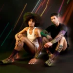 FLOKY Biomechanical Padel Socks S-Mash 3D Tokyo - Image 6