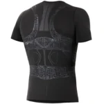 FLOKY OXY-GEN Biomechanical Padel Shirt Black - Image 3