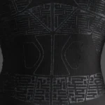 FLOKY OXY-GEN Biomechanical Padel Shirt Black - Image 9