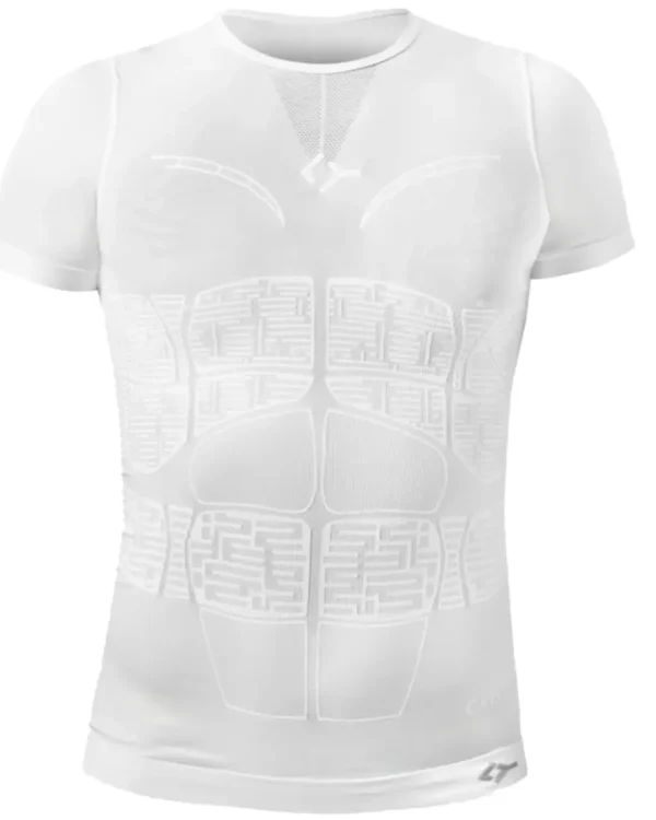 FLOKY OXY-GEN Biomechanical Padel Shirt White