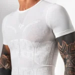 FLOKY OXY-GEN Biomechanical Padel Shirt White - Image 5