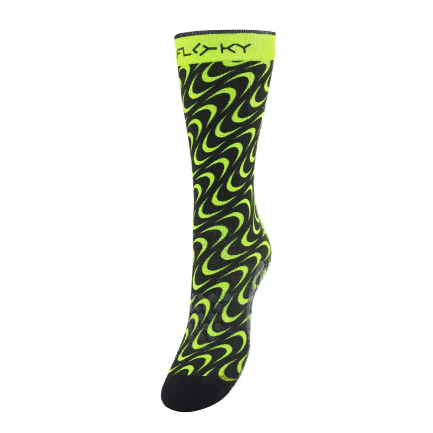 FLOKY-Padel-Socks-S-Mash-Yellow-Moonphase-03.webp FLOKY Padel Biomechanical Socks S-Mash Moonphase - Image 1