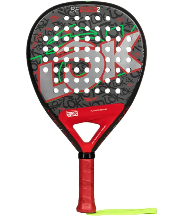 LOK Be Flow Gen 2 Padel Racket 2026 Red