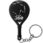 OSO Polar Mini - Padel Racket Keychain Black - Image 2