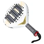 WILSON Optix V2 Lite Padel Racket 2026 White - Image 4