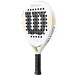 WILSON Optix V2 Lite Padel Racket 2026 White - Image 2