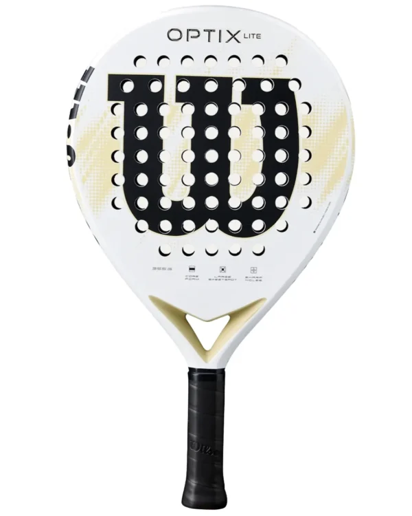 WILSON Optix V2 Lite Padel Racket 2026 White