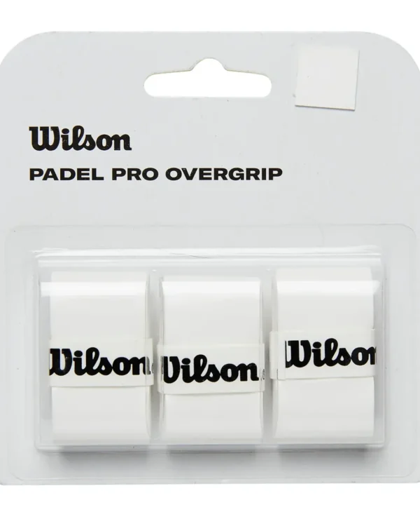 WILSON Padel Pro Overgrip 3 Pack White