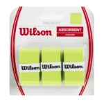 WILSON Pro Soft Overgrip 3 Pack Light Green