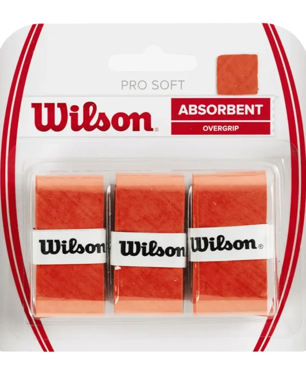 WILSON Pro Soft Overgrip Red
