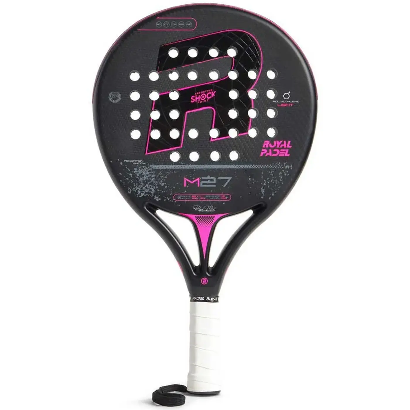 Royal-Padel-M27-Light-2026-Padel-Racket-01.webp Royal Padel M27 Light 2026 Padel Racket - Image 1